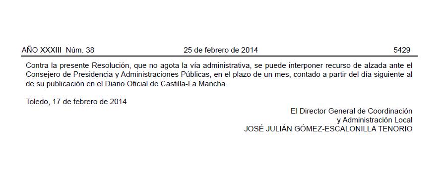 Diario Oficial de Castilla-la Mancha